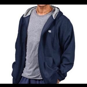 Champion Big & Tall Men's Powerblend Fleece Full Zip Hoodie
Sweater